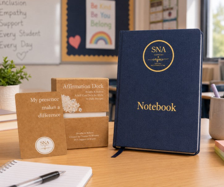 Bundle 2 - SNA Notebook & SNA Affirmation Card Deck